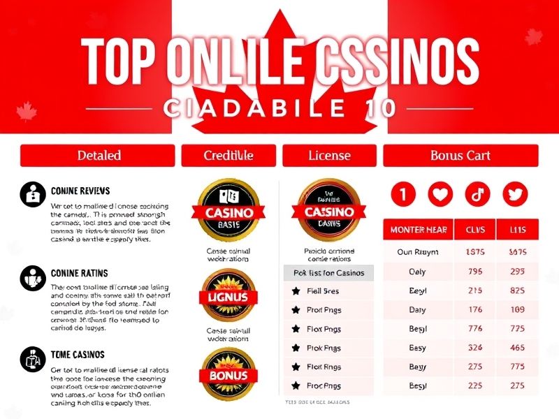 Discover Canada's top online casinos with expert reviews, license verification, and comprehensive gaming guides. Find trusted platforms, lucrative bonuses, and the latest insights on legal online gambling in Canada.